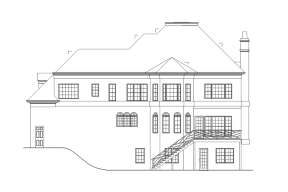 Traditional House Plan #4195-00046 Elevation Photo