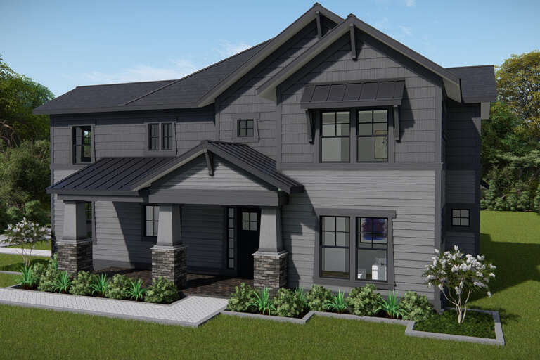 House Plan House Plan #27292 Front Elevation 