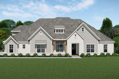 Modern Farmhouse House Plan #3571-00020 Elevation Photo