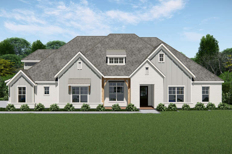 House Plan House Plan #27293 Front Elevation 