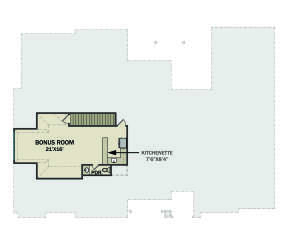 Bonus Room for House Plan #3571-00020