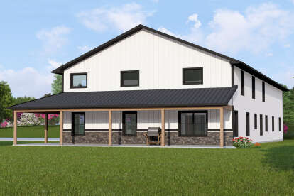 Barn House Plan #5032-00156 Elevation Photo