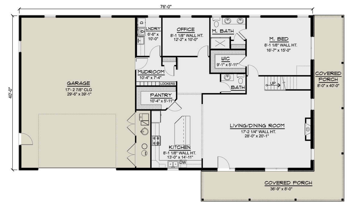 Main Floor for House Plan #5032-00156