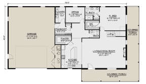Main Floor for House Plan #5032-00156