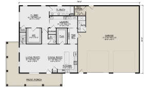 Main Floor for House Plan #5032-00157