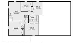 Second Floor for House Plan #5032-00157