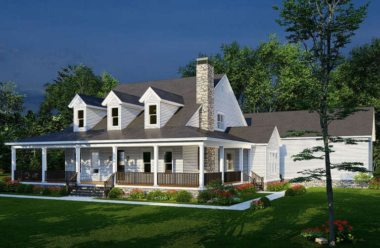 Country House Plan #8318-00266 Elevation Photo