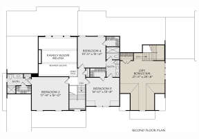 Second Floor for House Plan #8594-00469