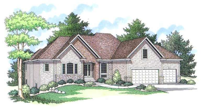 House Plan House Plan #2730 Front Elevation
