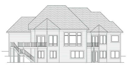 Traditional House Plan #098-00012 Elevation Photo