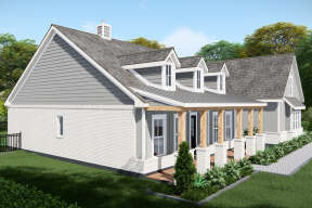 Modern Farmhouse House Plan #3571-00021 Elevation Photo
