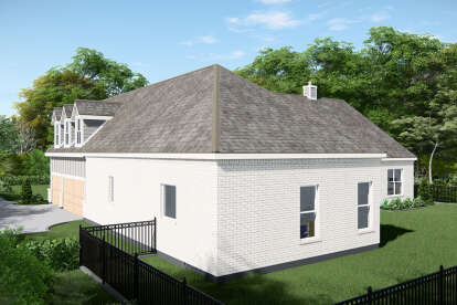Modern Farmhouse House Plan #3571-00021 Elevation Photo