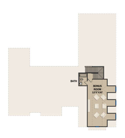House Plan House Plan #27300 Drawing 2