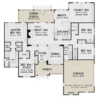House Plan House Plan #27302 Drawing 1