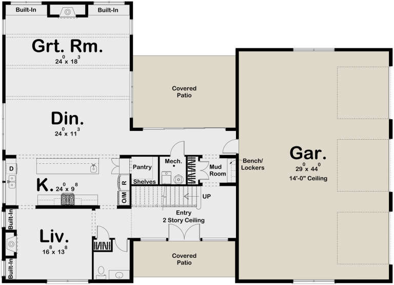 House Plan House Plan #27303 Drawing 1