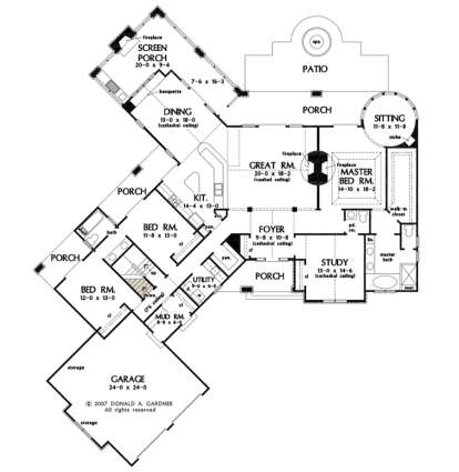 House Plan House Plan #27305 Drawing 3