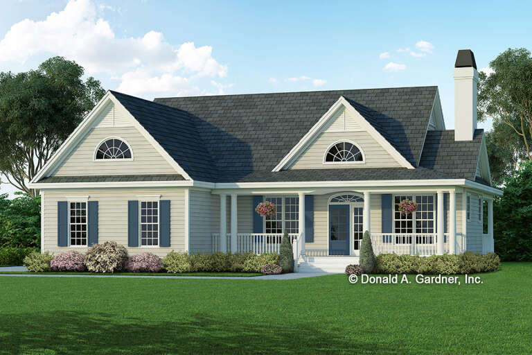 Country House Plan #2865-00226 Elevation Photo