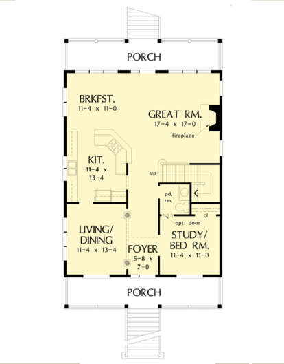 House Plan House Plan #27307 Drawing 1