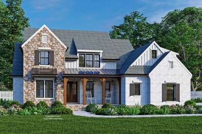 House Plan House Plan #27309 Front Elevation 