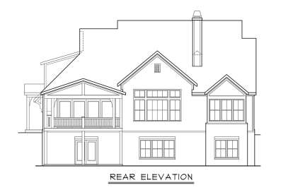 Traditional House Plan #8594-00470 Elevation Photo