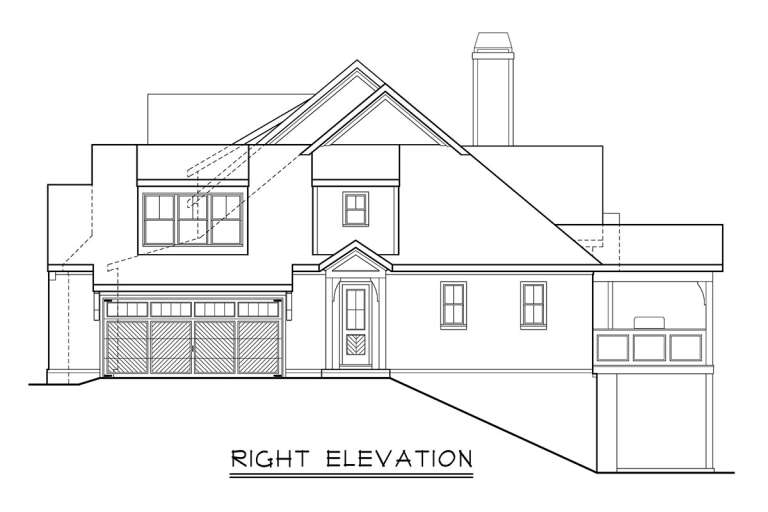 Traditional House Plan #8594-00470 Elevation Photo