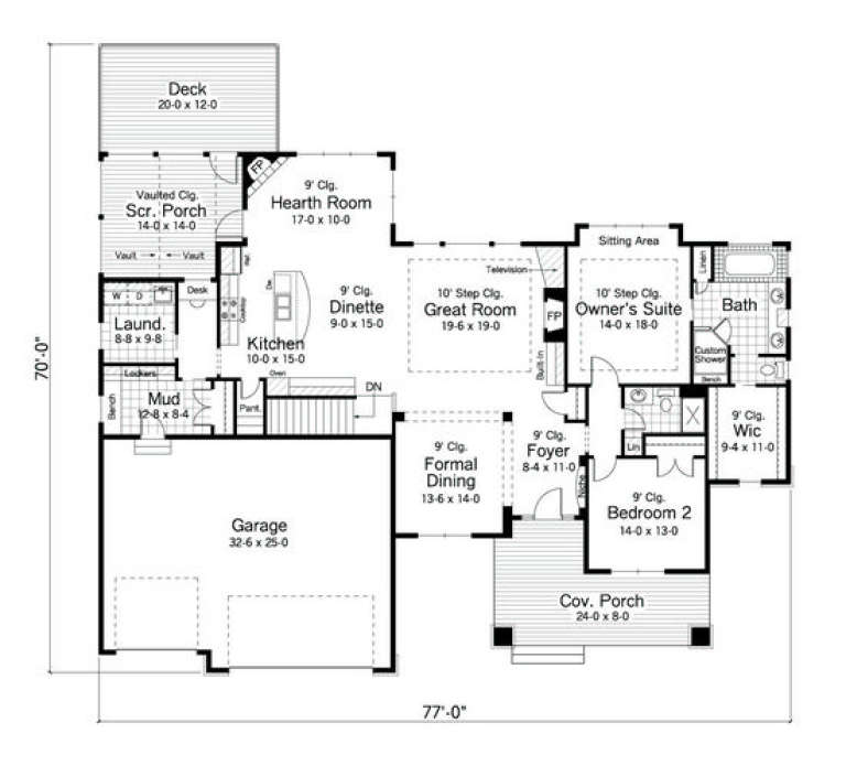 House Plan House Plan #2731 Drawing 1