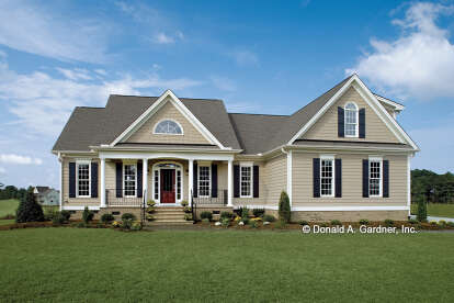 House Plan House Plan #27310 Front Elevation 