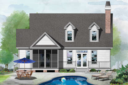 Country House Plan #2865-00230 Elevation Photo