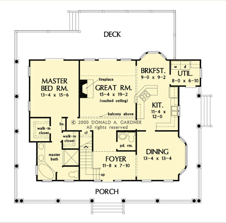 House Plan House Plan #27313 Drawing 1