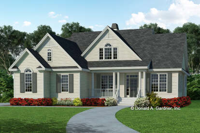 House Plan House Plan #27314 Front Elevation 