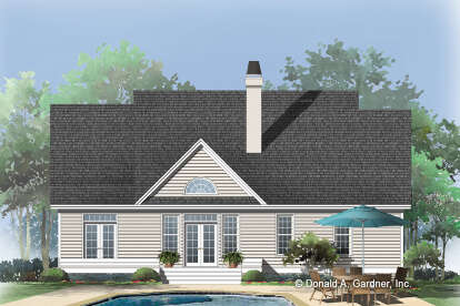 Country House Plan #2865-00233 Elevation Photo