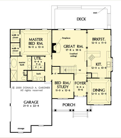 House Plan House Plan #27314 Drawing 1