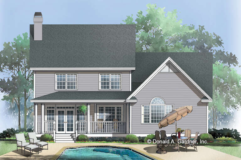 Traditional House Plan #2865-00234 Elevation Photo