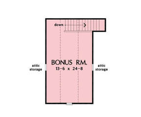 Bonus Room for House Plan #2865-00235