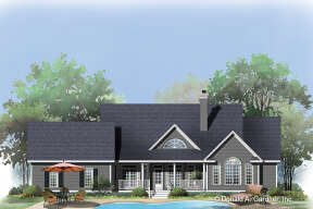 Country House Plan #2865-00236 Elevation Photo