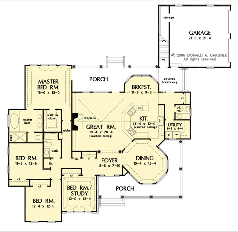 House Plan House Plan #27317 Drawing 1