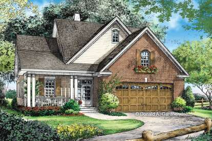 House Plan House Plan #27318 Front Elevation 