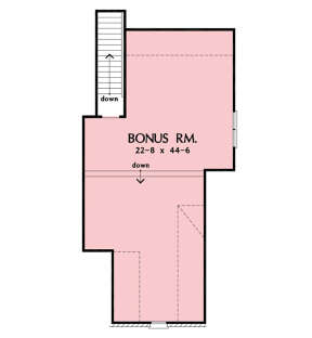 Bonus Room for House Plan #2865-00237