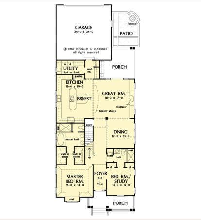 House Plan House Plan #27319 Drawing 3