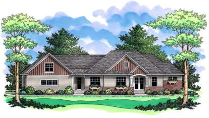3 Bed, 2 Bath, 2615 Square Foot House Plan - #098-00014