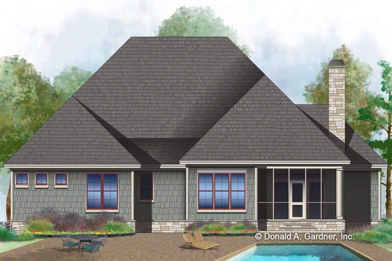 Craftsman House Plan #2865-00240 Elevation Photo