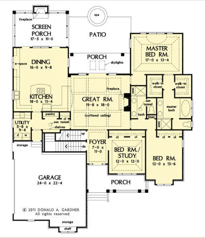 House Plan House Plan #27323 Drawing 3