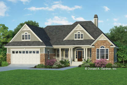 House Plan House Plan #27324 Front Elevation 