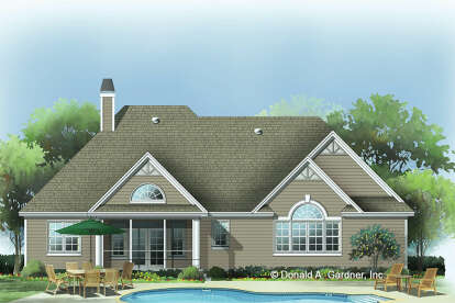 Southern House Plan #2865-00243 Elevation Photo