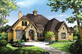 French Country House Plan #2865-00244 Elevation Photo