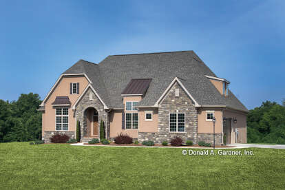 French Country House Plan #2865-00244 Elevation Photo