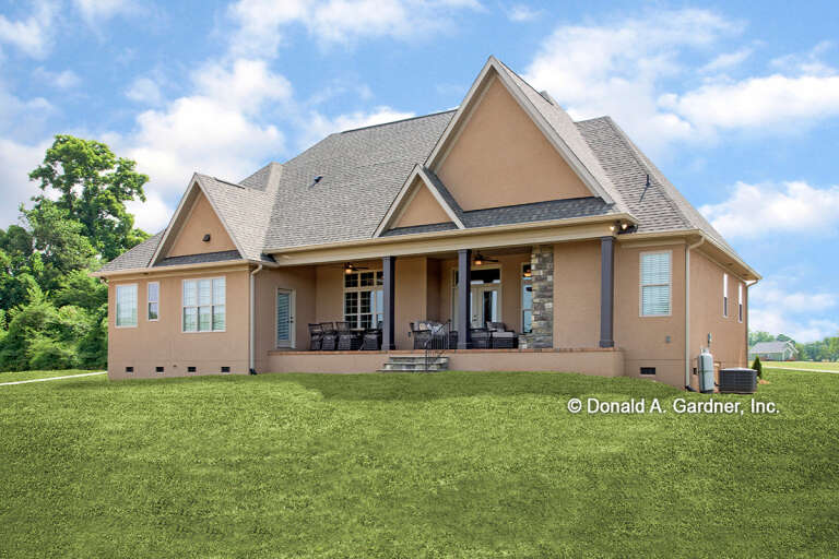 French Country House Plan #2865-00244 Elevation Photo