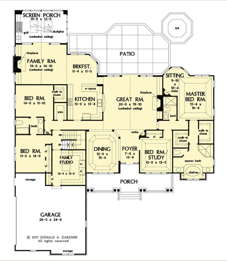 House Plan House Plan #27326 Drawing 3