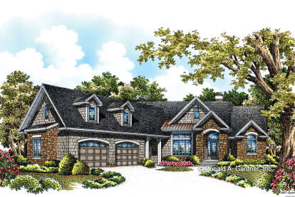 House Plan House Plan #27328 Front Elevation 