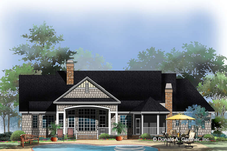 Craftsman House Plan #2865-00247 Elevation Photo